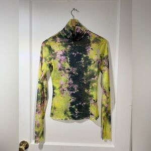AFRM Multicolor Tie-Dye Long Sleeve Top